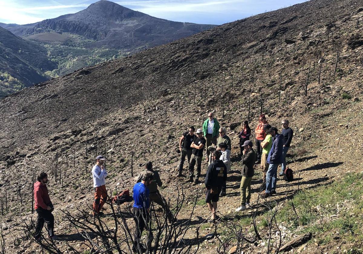 Los Alumnos Del Máster Del Fuego Del Campus De Ponferrada Visitan La ...